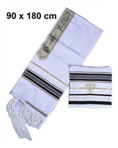 Talit Ortodoxo- Importado De Israel Com Pequenos Defeitos