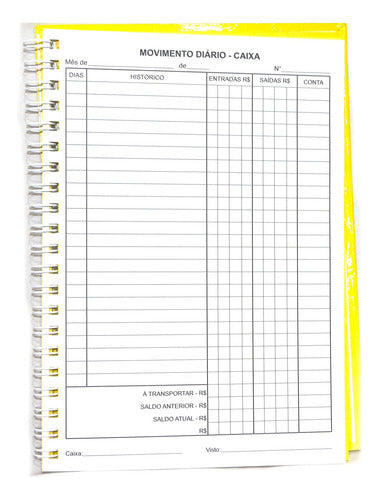 Livro Para Secretaria Da Igreja -dizimista/caixa/membros Etc