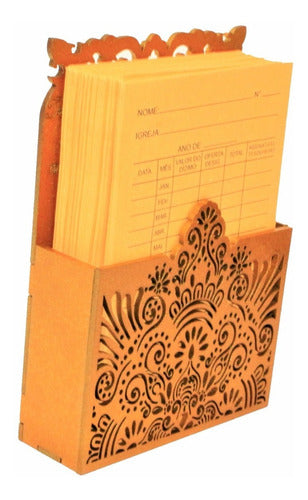 Porta Envelope Para Igreja Dízimos E Oferta + Envelopes