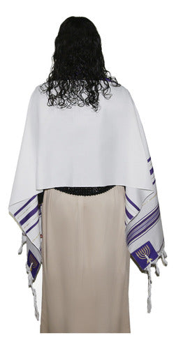 Talit Especial Profeta Isaías - Importado De Israel