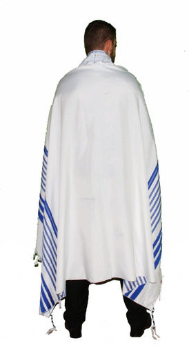 Talit Grande Gadol De Israel Com Pequenos Defeitos