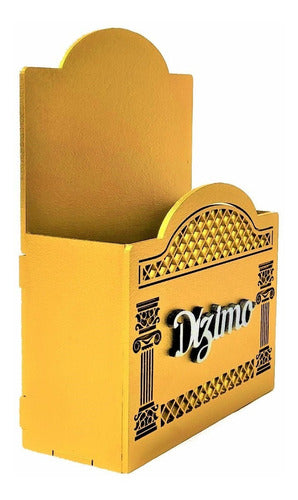 Porta Envelope Para Igreja Dízimos E Oferta + 100 Envelopes