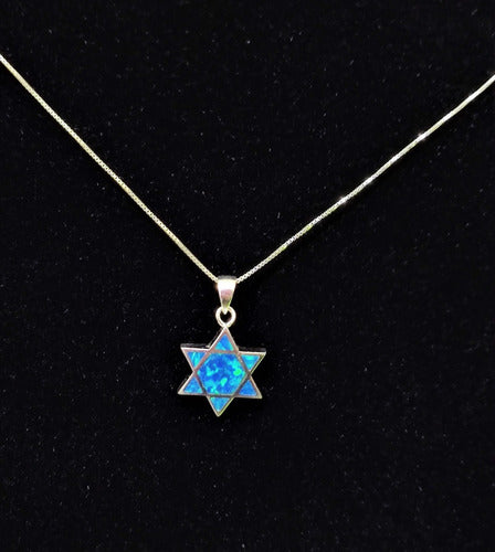 Pingente Estrela De Davi Prata -  Direito De Israel