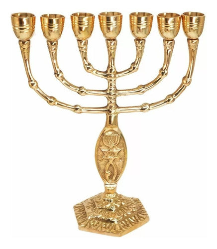 Candelabro / Menorá Simbolo Messiânico - De Israel 2