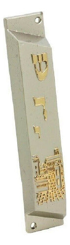 Mezuzá Judaico 10 Cm + Pergaminho - Importada De Israel 4