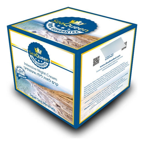 Máscara Creme Noturno facial - Do Mar Morto - De Israel