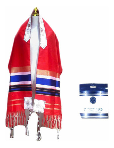 Lançamento Talit Totalmente Vermelho - De Israel