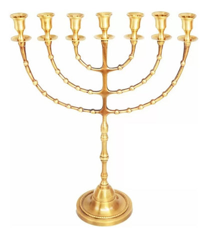 Candelabro Sete Pontas - Menorah  - Importada De Israel