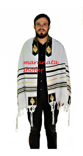 Talit Ortodoxo- Importado De Israel Com Pequenos Defeitos