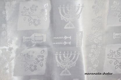Toalha Forro De Decoração Para Para Shabat - Imp. De Israel