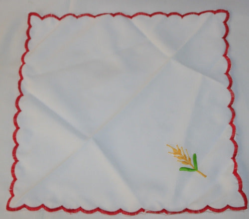 Kit Jogo De Toalhas Para Santa Ceia Bordada