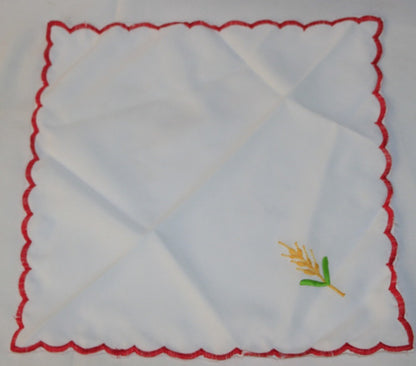 Kit Jogo De Toalhas Para Santa Ceia Bordada