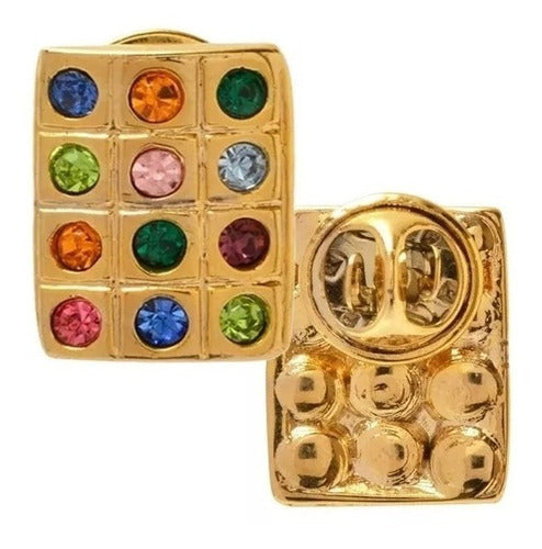 Botton Broche Judaico Com As 12 Tribos De Israel