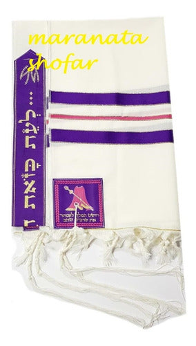 Talit Especial Rainha Ester - Importado De Israel