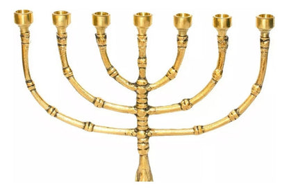 Candelabro Menora Sete Pontas - Original De Israel