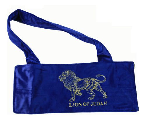 Capa De Shofar Carneiro 40 Cm Veludo - Importada Israel