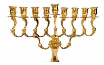 Candelabro 9 Velas - Menorá - Hanukkah Chanukiá De Israel
