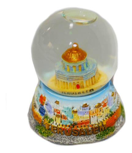 Globo De Neve Jerusalém Israel Decoração