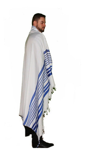 Talit Grande Gadol De Israel Com Pequenos Defeitos