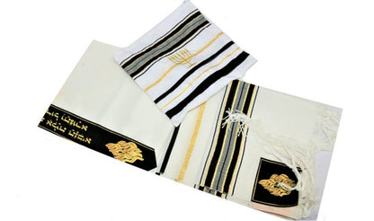 Talit Especial Profeta Elias - Importado De Israel