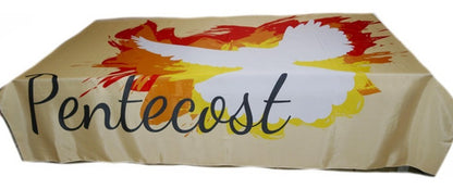 Toalha Forro De Decoração Mesa De Jantar Pentecostes