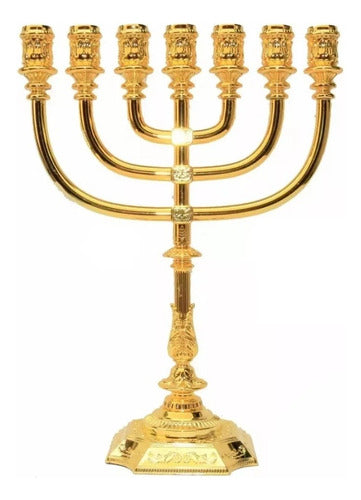 Candelabro  Menorah Sete Pontas -  Menora Grande - De Israel