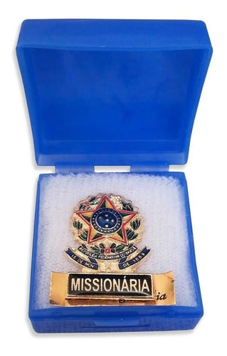 Botton Broche Para Missionária #