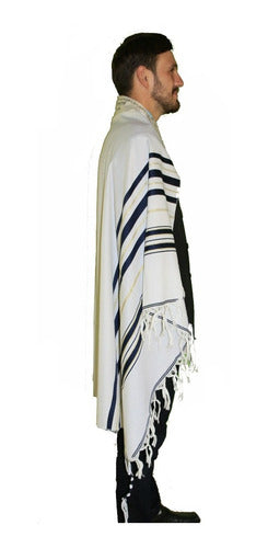 Talit Messiânico Grande De Israel Com Pequenos Defeitos