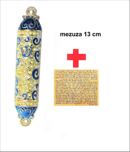 Mezuzá Judaico Luxo + Pergaminho - Import. De Israel #1