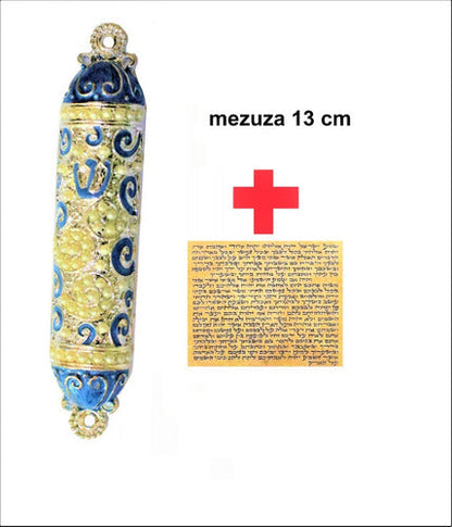 Mezuzá Judaico Luxo + Pergaminho - Import. De Israel #1