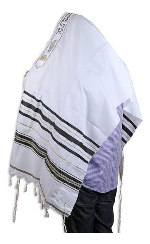 Talit Ortodoxo- Importado De Israel Com Pequenos Defeitos