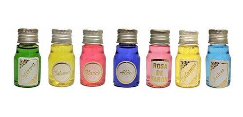 Kit Óleo De Unção - 7 Unções - 10 Ml - Essências Importadas