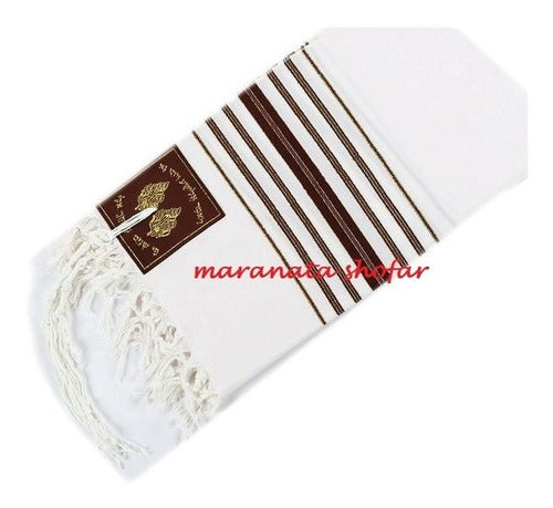 Talit Especial Profeta Eliseu - Importado De Israel