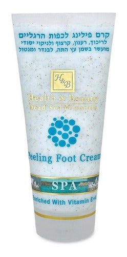 Creme  Peeling Pés, Mãos Do Mar Morto De Israel - 200ml