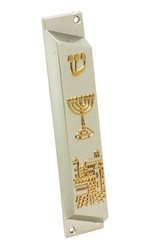 Mezuzá Judaico 10 Cm + Pergaminho - Importada De Israel 4