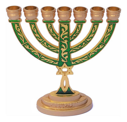 Candelabro / Menorá Simbolo Messiânico - 10cm - De Israel