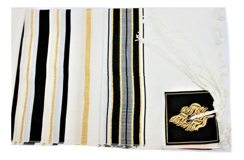 Talit Especial Profeta Elias - Importado De Israel