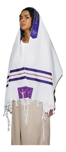 Talit Especial Rainha Ester - Importado De Israel