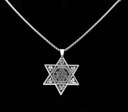 Gargantilha/colar/corrente Com Pingente Estrela De Davi !!!