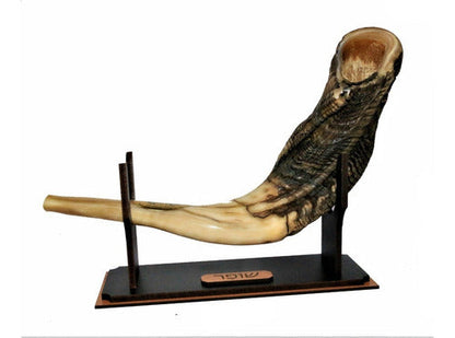 Suporte Artesanal Para Shofar De Chifre De Carneiro