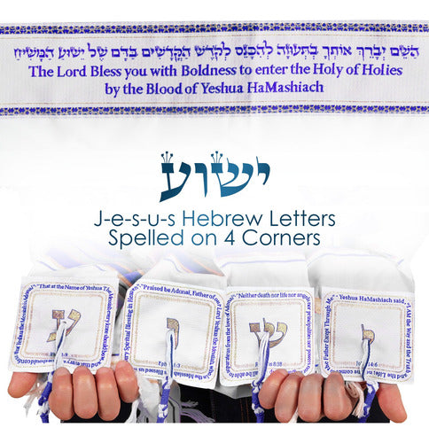 Talit Ortodoxo- Importado De Israel Com Pequenos Defeitos