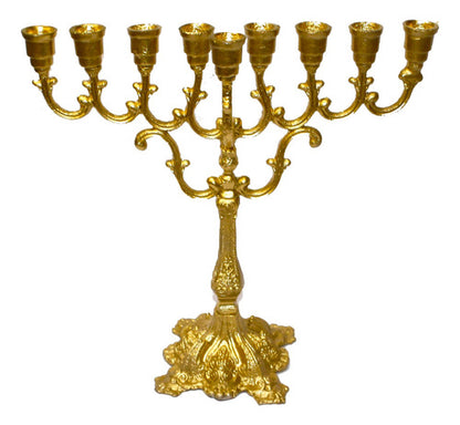 Candelabro 9 Velas - Menorá - Hanukkah Chanukiá Grande