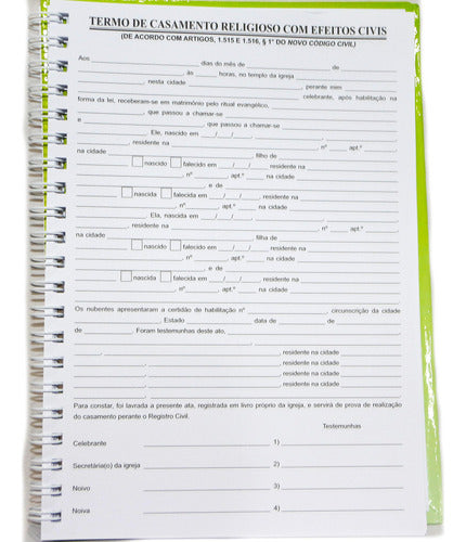 Livro Para Secretaria Da Igreja -dizimista/caixa/membros Etc