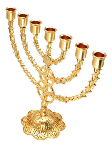 Candelabro Sete Pontas - Menora Grande