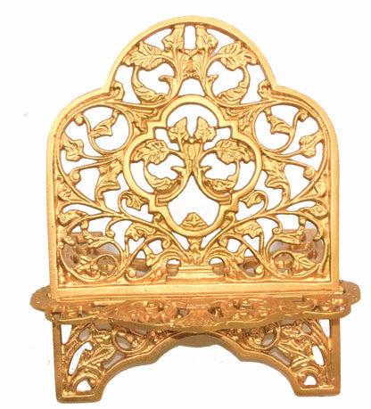 Porta Bíblia Suporte Para Bíblia Especial Dourado